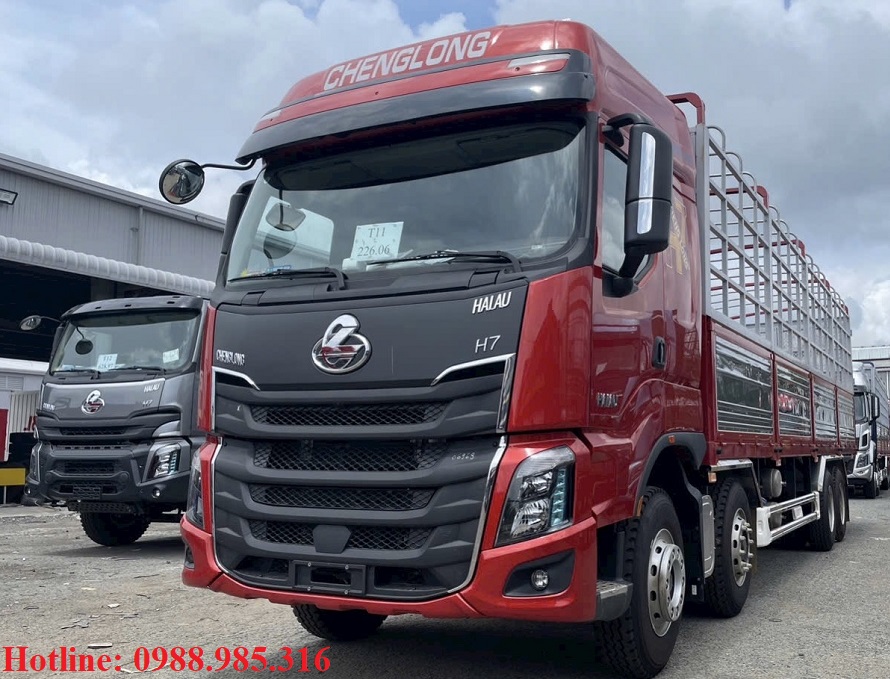 XE TẢI THÙNG 4 CHÂN CHENGLONG H7 360HP (8x4)